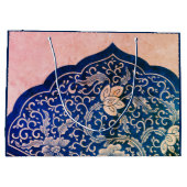 ANTIEKE CHINESE PATROON AANGEPASTE GESCHENKTAS GROOT CADEAUZAKJE (Achterkant)