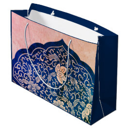 ANTIEKE CHINESE PATROON AANGEPASTE GESCHENKTAS GROOT CADEAUZAKJE