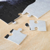 Antieke Chinstrap Pinguïn, Vogels uit Antarctica Legpuzzel (Zijkant)