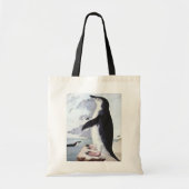 Antieke Chinstrap Pinguïn, Vogels uit Antarctica Tote Bag (Voorkant)
