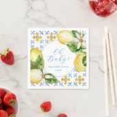 Antieke citroendouche servetten (Insitu)