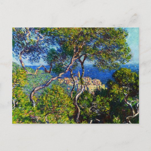 Antieke Claude Monets Bordighera Briefkaart (Voorkant)