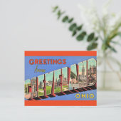 Antieke Cleveland Ohio Briefkaart (Staand voorkant)