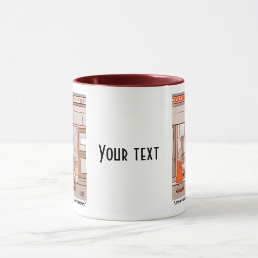 Antieke Combo Mok (Midden)