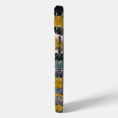 Antieke Crazy Quilt telefoonhoes Case-Mate iPhone Case (Achterkant / Links)