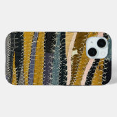 Antieke Crazy Quilt telefoonhoes Case-Mate iPhone Case (Achterkant (horizontaal))