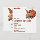 Antieke Cupido met Rozentuil Kaart (Voorkant / Achterkant)