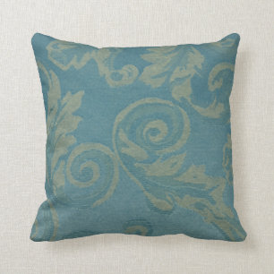 antieke damast donkergroen goud vintage barok kussen