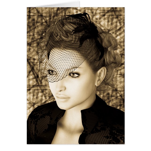 Antieke Dame (Voorkant)