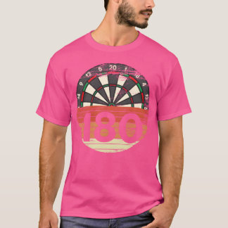 Antieke Dartboard vintage T-shirt