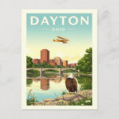 Antieke Dayton Ohio Briefkaart (Voorkant)