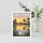 Antieke Deltona Florida Briefkaart (Staand voorkant)