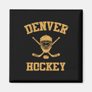 Antieke Denver Hockey  Magneet