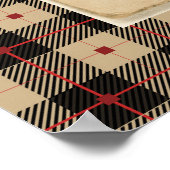 Antieke Detroit-honkbalposter Poster (Hoek)