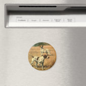 Antieke dieren, Engelse Pointer jachthonden Magneet (Insitu (Vaatwasser))