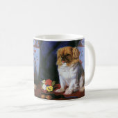 Antieke Dieren, Speelgoed Pekingese Hondje Koffiemok (Voorkant rechts)