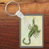 Antieke Dierenriem, Astrologie Schorpioen Sterrenb Sleutelhanger (Voorkant)