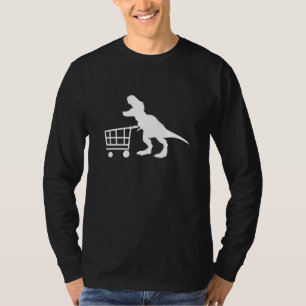 Antieke Dinosaurus Winkel Winkelwagen Trex T-shirt