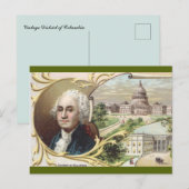Antieke District of Columbia Briefkaart (Voorkant / Achterkant)