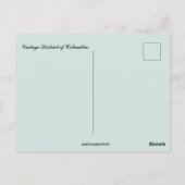 Antieke District of Columbia Briefkaart (Achterkant)
