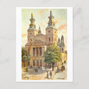 Antieke Dom/Kathedraal Posen Duitsland Briefkaart