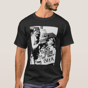 Antieke drankverbod bier, Wij willen bier drankver T-shirt