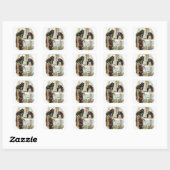 Antieke drie beren sticker (Vel)