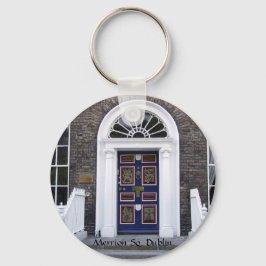 Antieke Dublindeur - Merrion Square Sleutelhanger