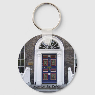 Antieke Dublindeur - Merrion Square Sleutelhanger