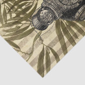 Antieke duikhelm tissuepapier (Detail)