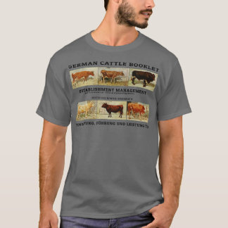 Antieke Duitse Koe T-shirt