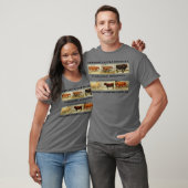 Antieke Duitse Koe T-shirt (Unisex)