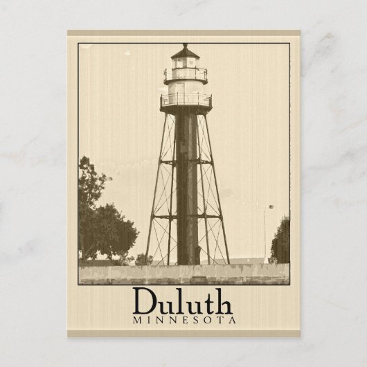 Antieke Duluth Minnesota ansichtkaart Briefkaart (Voorkant)