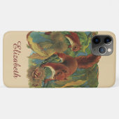 Antieke eekhoorns, bosdieren, wilde dieren Case-Mate iPhone case (Achterkant (horizontaal))