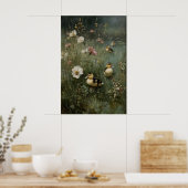 Antieke Eendjes Printbare Kunst, Eend Minimalist Poster (Keuken)
