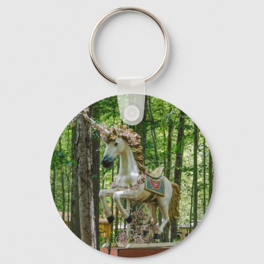 Antieke Eenhoorn Sleutelhanger (Voorkant)