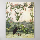 Antieke Else Wenz-Vietor Natuur Kinderkamer Kunst Poster (Voorkant)