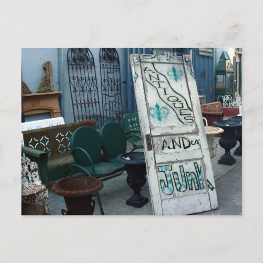 Antieke en Junk, Briefkaart New Orleans (Voorkant)