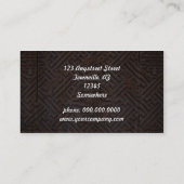 antieke en verzamelobjecten visitekaartje (Achterkant)