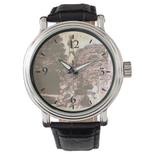 Antieke Engeland Londen Peter Pan-standbeeld Kensi Horloge