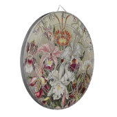 Antieke Ernst Haeckel Orchidee Botanische Print Dartbord (Voorkant Links)