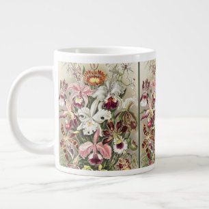 Antieke Ernst Haeckel Orchidee Botanische Print Grote Koffiekop