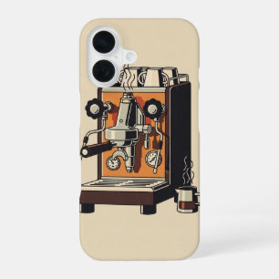 Antieke espressomachine iPhone 16 hoesje
