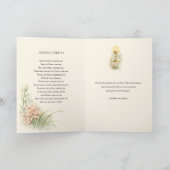 Antieke Eucharistische Devotie Eerste Communie Kaart (Binnen)