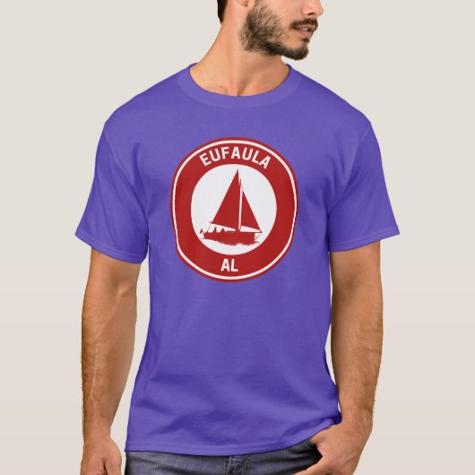Antieke Eufaula Alabama T-shirt (Voorkant)
