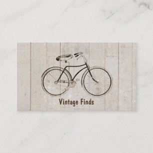Antieke Fiets Bike Landelijke Zakelijke Visitekaar Visitekaartje
