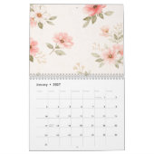 Antieke Fiets Bloemen Muurkalender Kalender (Jan 2027)