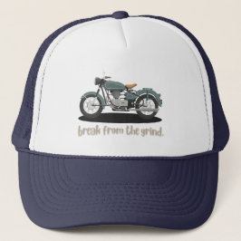 Antieke Fiets Hoed Trucker Pet