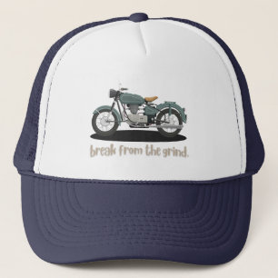 Antieke Fiets Hoed Trucker Pet