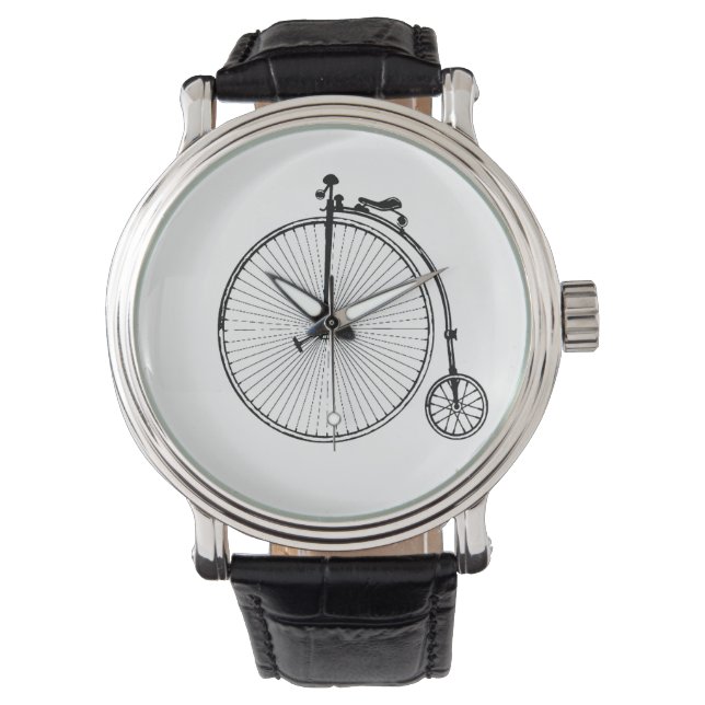 Antieke fiets horloge (Voorkant)